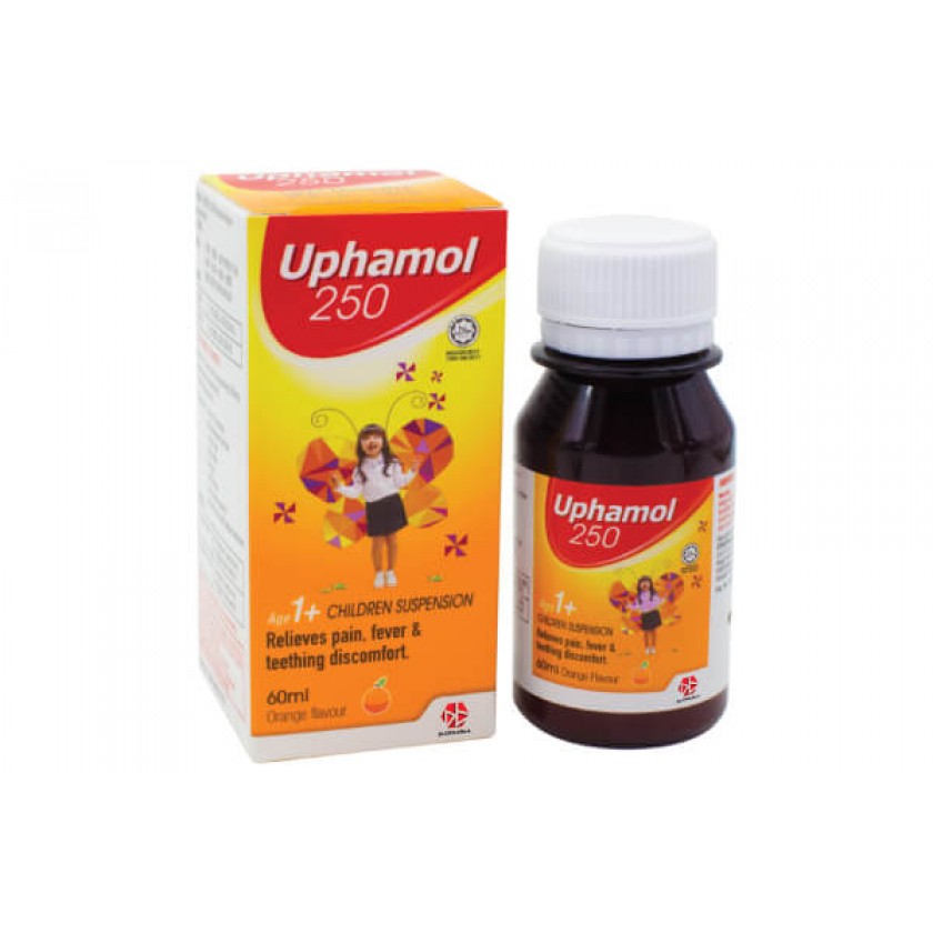 Uphamol 250 Syrup (Orange)